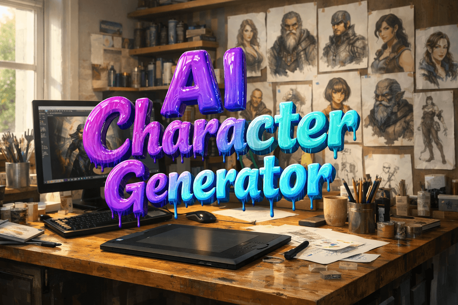AI 角色生成器